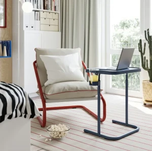 Стол под ноутбук BJÖRKÅSEN IKEA синий