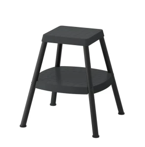 Табурет со ступенькой HADDARP IKEA черный