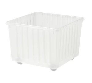 Коробка на колесах VESSLA IKEA білий