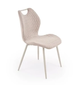 Стул K569 HALMAR светло-бежевый/кашемир