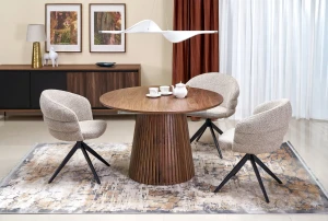 Стіл обідній розсувний FARGO HALMAR горіховий