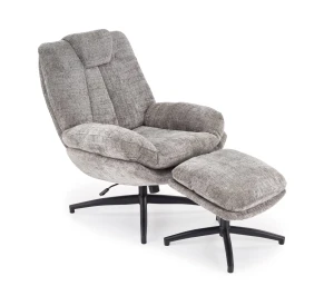 Кресло поворотное DECLAN HALMAR серый