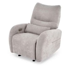 Кресло-реклайнер SAXON HALMAR серый