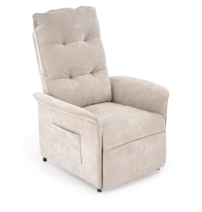 Кресло-реклайнер NAXOS HALMAR бежевый