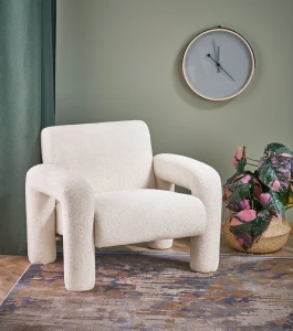 Кресло VARNA HALMAR кремовый