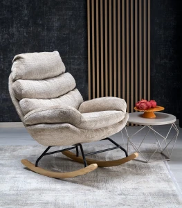 Кресло-качалка GIORGIO HALMAR бежевый