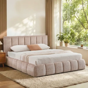 Ліжко з підйомним механізмом DAISY 160 HALMAR бежевий