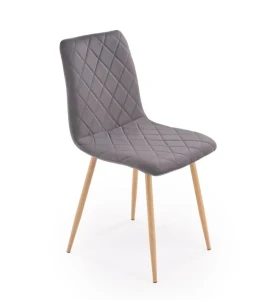 Стул K525 WD HALMAR серый/натуральный