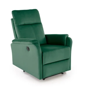 Кресло-реклайнер CROCUS HALMAR темно-зеленый