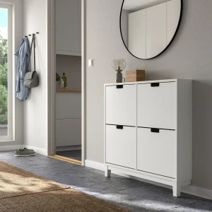 Шкаф для обуви STÄLL IKEA белый