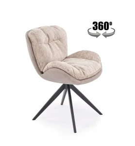 Кресло поворотное K599 HALMAR бежевый