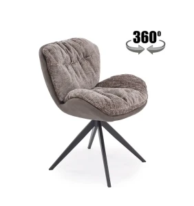 Кресло поворотное K599 HALMAR серый