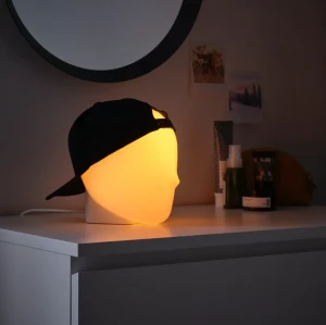 Настольная лампа LED ISKÄRNA IKEA многоцветная