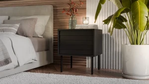 Тумба прикроватная комплект 2 шт CORTINA CAMA черный