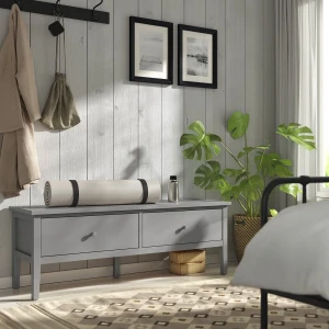 Лавка з шухлядами GULLABERG IKEA сірий Лавка з шухлядами GULLABERG IKEA сірий
