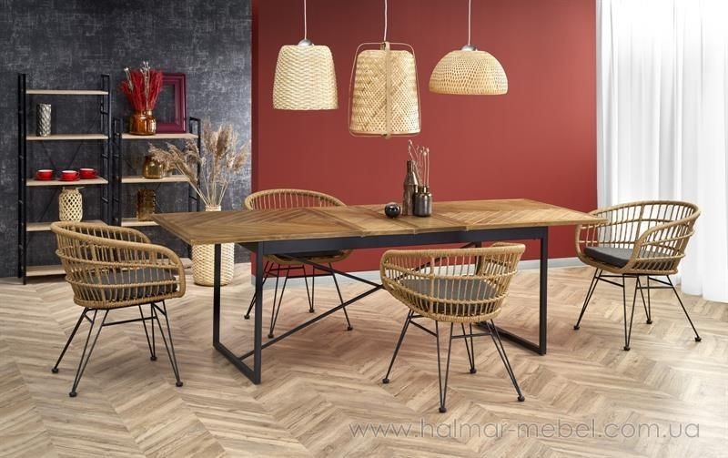 Стіл обідній розсувний ALVARO HALMAR Стіл обідній розсувний ALVARO HALMAR