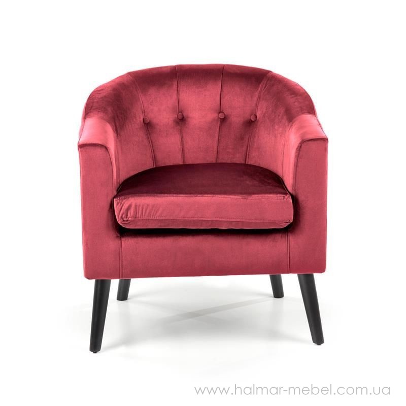Крісло MARSHAL HALMAR бордовий Крісло MARSHAL HALMAR бордовий