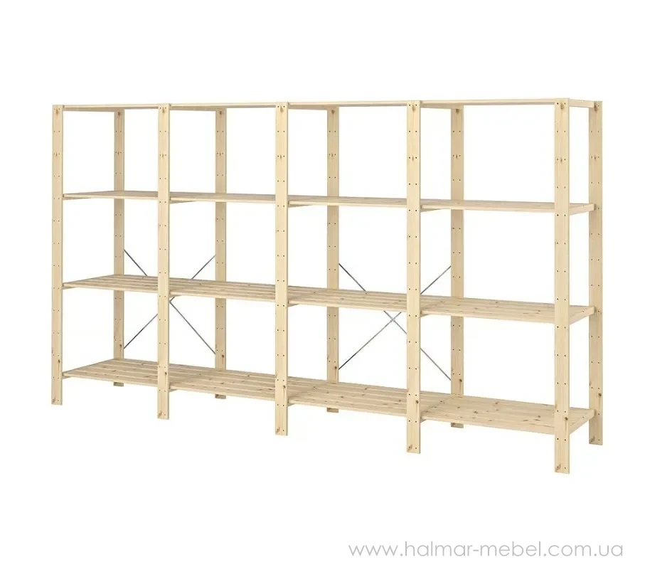 Стеллаж 4 секции HEJNE IKEA 307х50х171 см Стеллаж 4 секции HEJNE IKEA 307х50х171 см