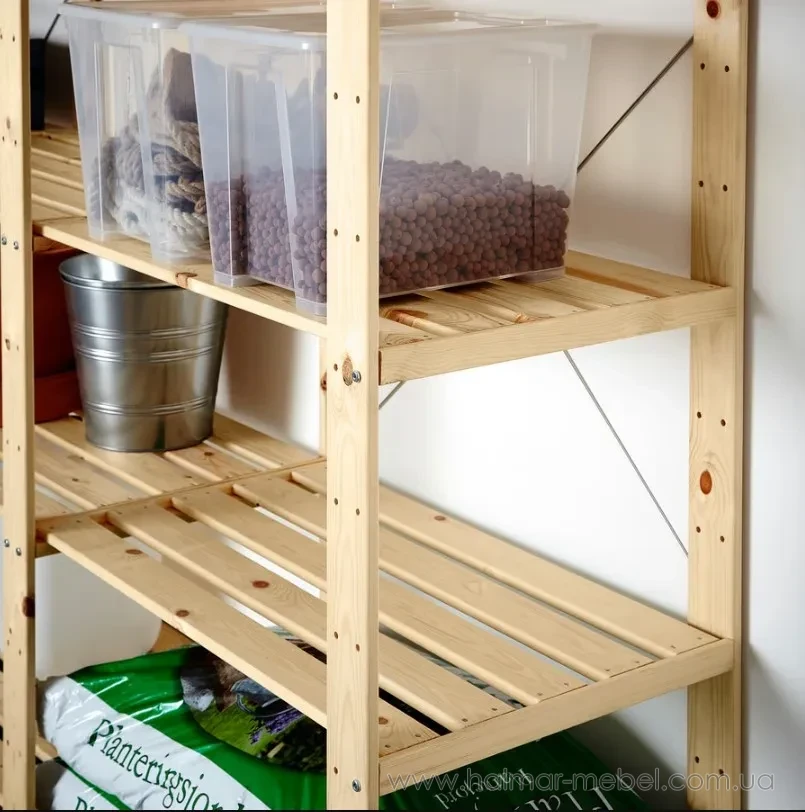 Стеллаж 3 секции HEJNE IKEA 230х50х171 см Стеллаж 3 секции HEJNE IKEA 230х50х171 см