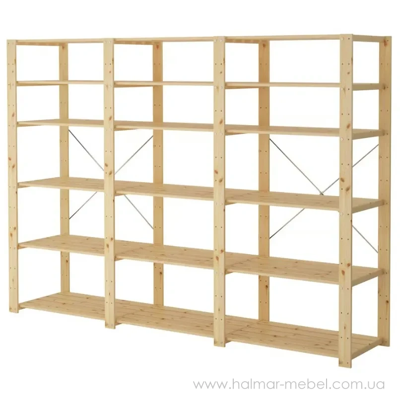 Стеллаж 3 секции HEJNE IKEA 230х50х171 см Стеллаж 3 секции HEJNE IKEA 230х50х171 см