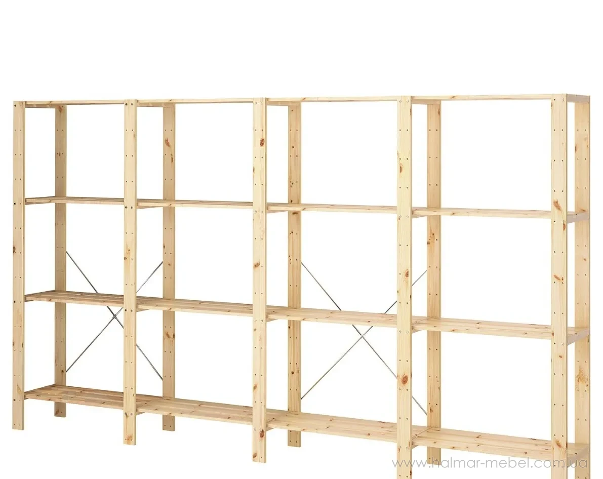 Стеллаж 4 секции HEJNE IKEA 307х31х171 см Стеллаж 4 секции HEJNE IKEA 307х31х171 см