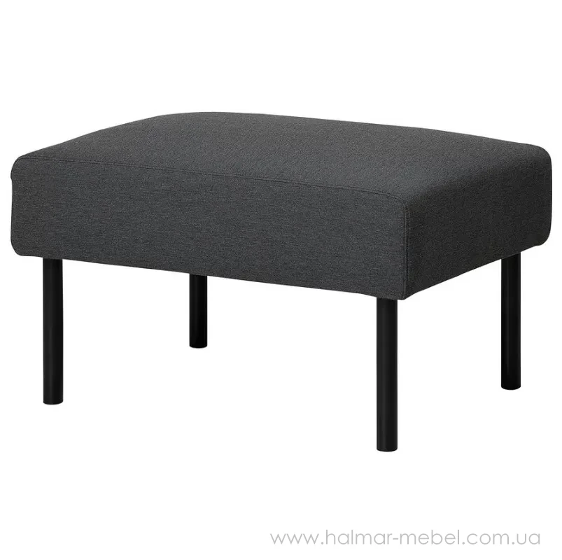 Пуф-подставка для ног GLOSTAD IKEA темно-серый Пуф-подставка для ног GLOSTAD IKEA темно-серый