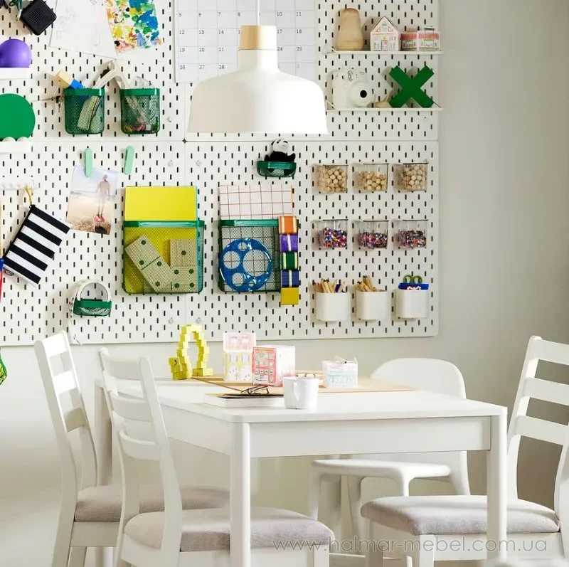 Доска перфорированная SKÅDIS IKEA 76х56 белый Доска перфорированная SKÅDIS IKEA 76х56 белый