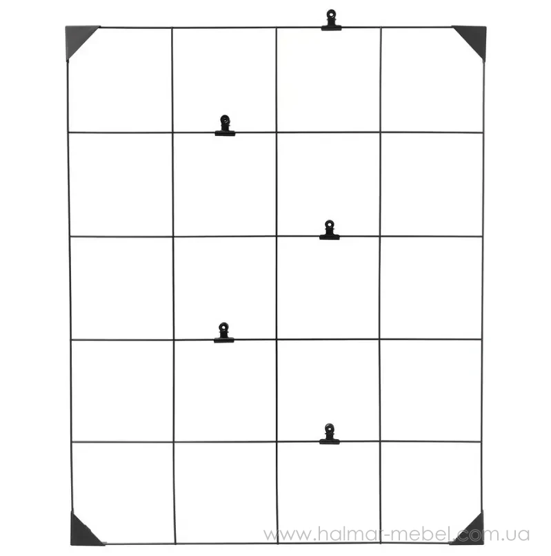 Доска для заметок с зажимом SÖSDALA IKEA черный Доска для заметок с зажимом SÖSDALA IKEA черный