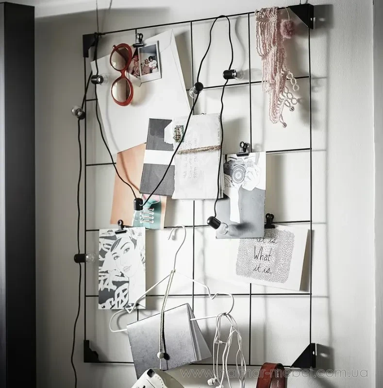 Доска для заметок с зажимом SÖSDALA IKEA черный Доска для заметок с зажимом SÖSDALA IKEA черный