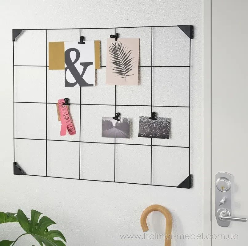 Доска для заметок с зажимом SÖSDALA IKEA черный Доска для заметок с зажимом SÖSDALA IKEA черный