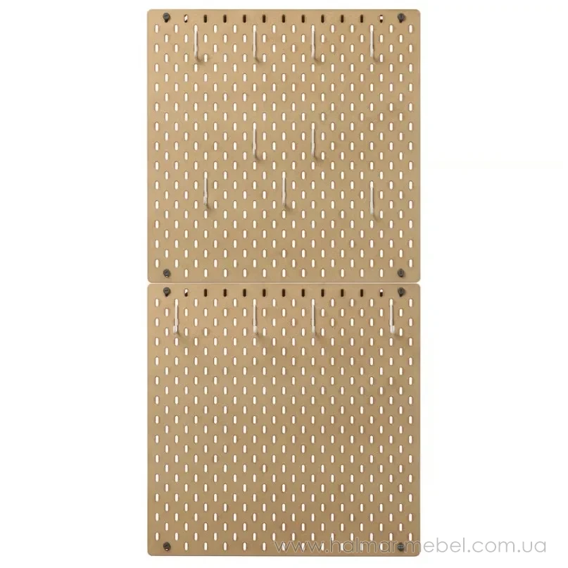Доска перфорированная комбинированная SKÅDIS IKEA 56х112 дерево 092.170.62 Доска перфорированная комбинированная SKÅDIS IKEA 56х112 дерево 092.170.62