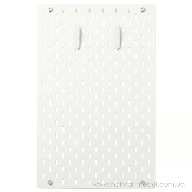 Доска перфорированная комбинированная SKÅDIS IKEA 36х56 белый 092.171.23 Доска перфорированная комбинированная SKÅDIS IKEA 36х56 белый 092.171.23