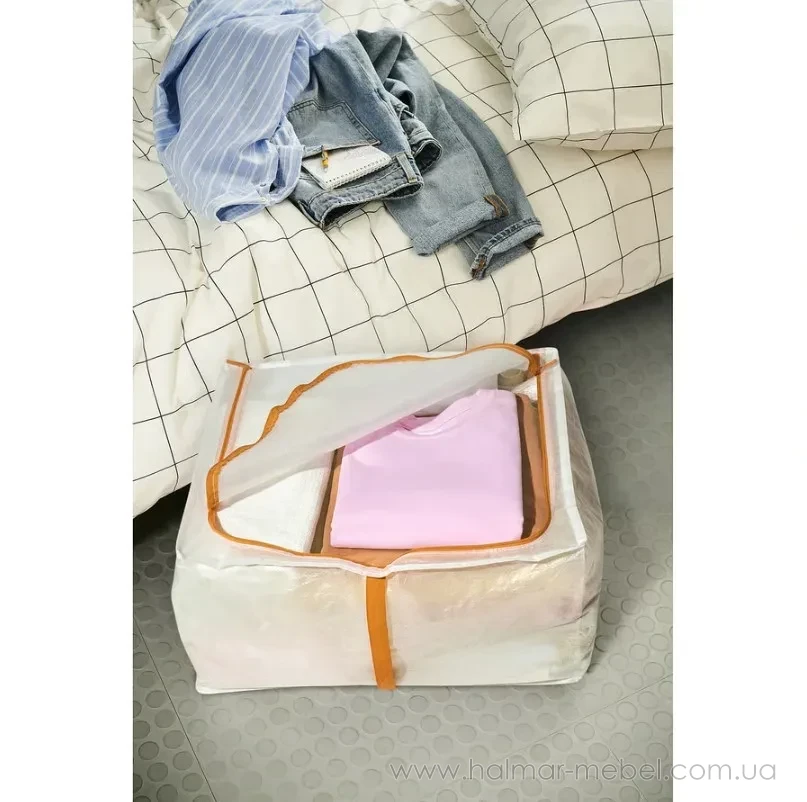 Контейнер для одежды PÄRKLA IKEA белый 006.011.05 Контейнер для одежды PÄRKLA IKEA белый 006.011.05