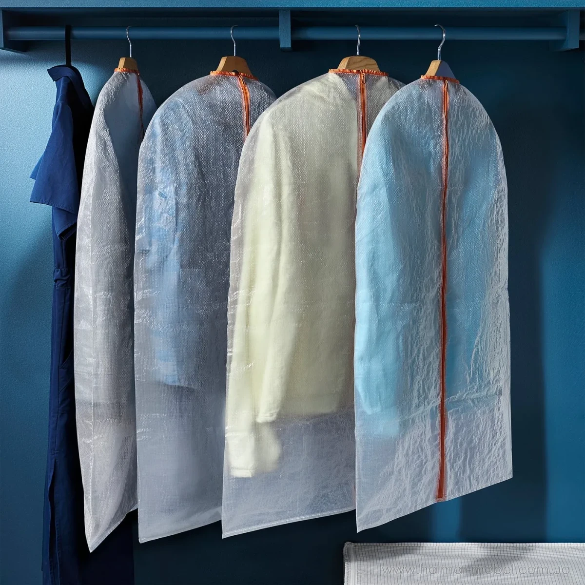 Чехол для одежды PÄRKLA IKEA белый Чехол для одежды PÄRKLA IKEA белый