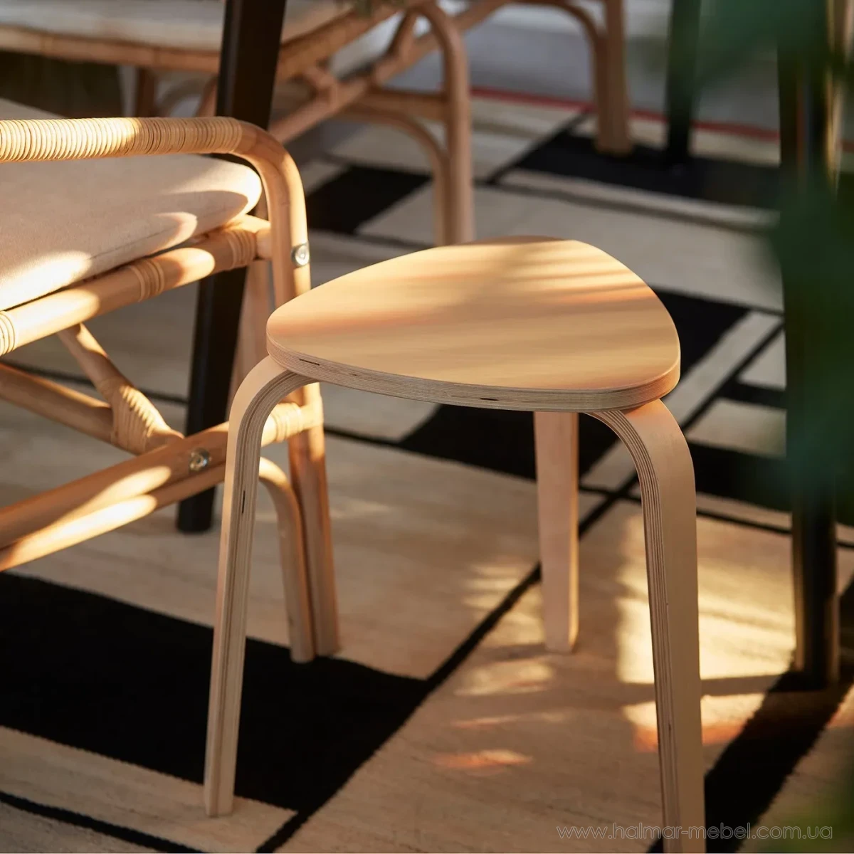 Табурет KYRRE IKEA береза Табурет KYRRE IKEA береза