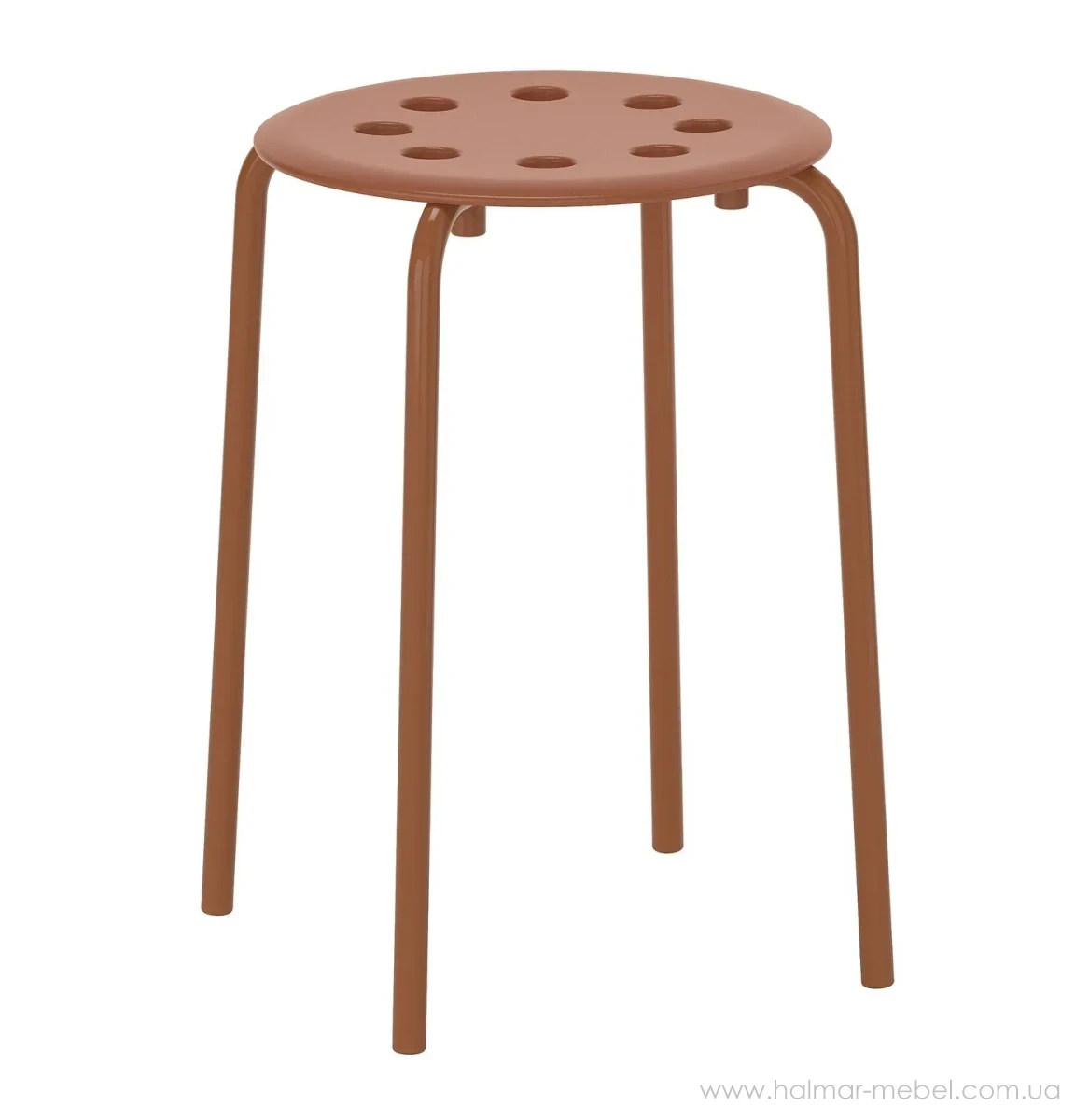 Табурет MARIUS IKEA красно-коричневый Табурет MARIUS IKEA красно-коричневый