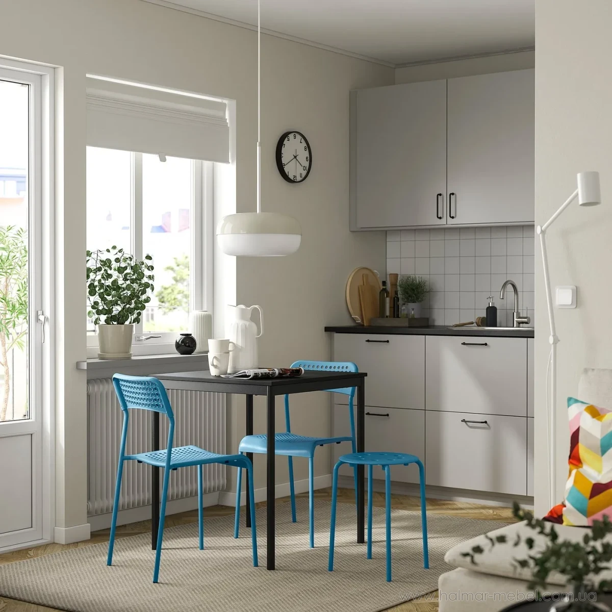 Табурет MARIUS IKEA синий Табурет MARIUS IKEA синий