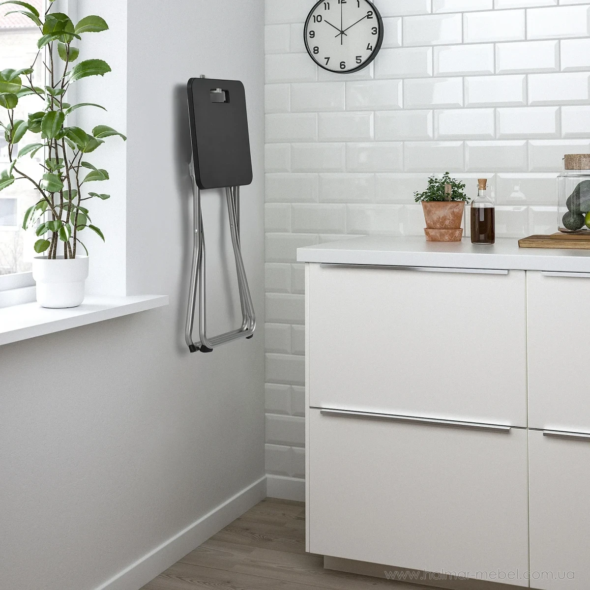 Табурет складной GUNDE IKEA черный Табурет складной GUNDE IKEA черный