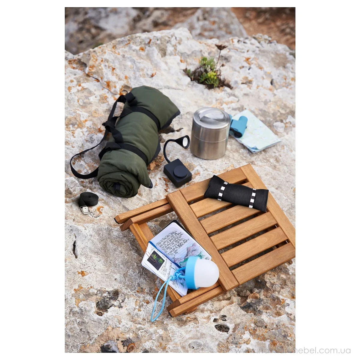 Табурет складной NÄMMARÖ IKEA светло-коричневый Табурет складной NÄMMARÖ IKEA светло-коричневый