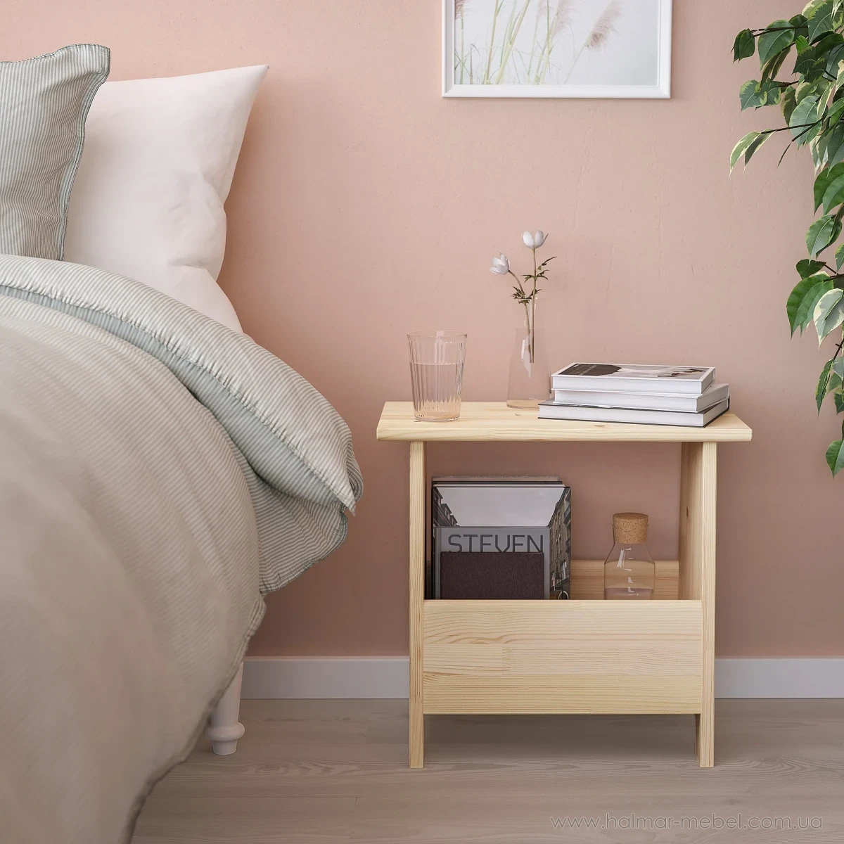 Табурет с нишей PERJOHAN IKEA сосна Табурет с нишей PERJOHAN IKEA сосна