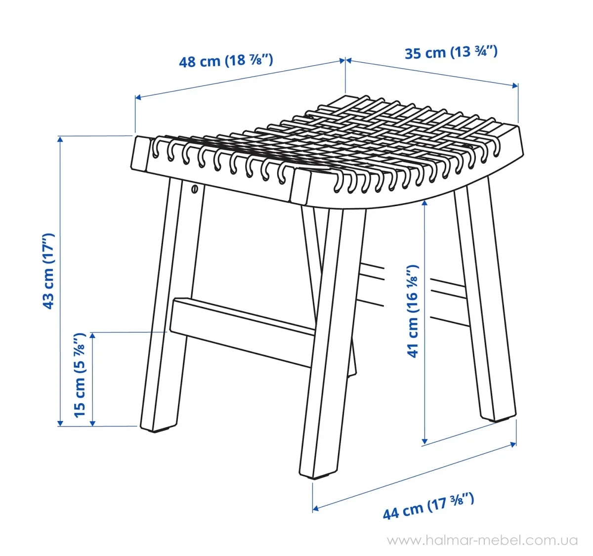 Табурет STACKHOLMEN IKEA Табурет STACKHOLMEN IKEA