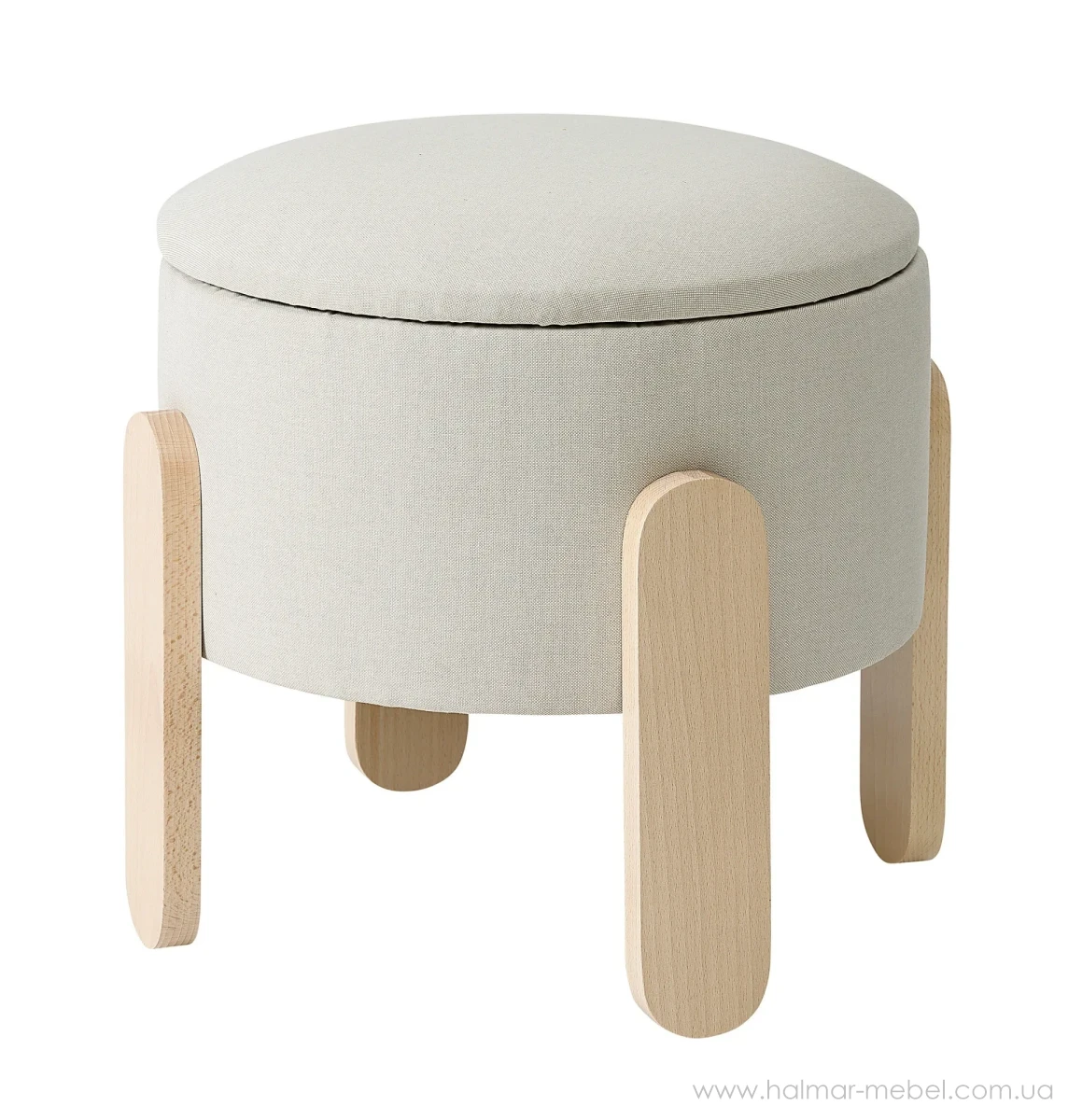 Пуф с контейнером FÖRLUNDA IKEA бежевый Пуф с контейнером FÖRLUNDA IKEA бежевый