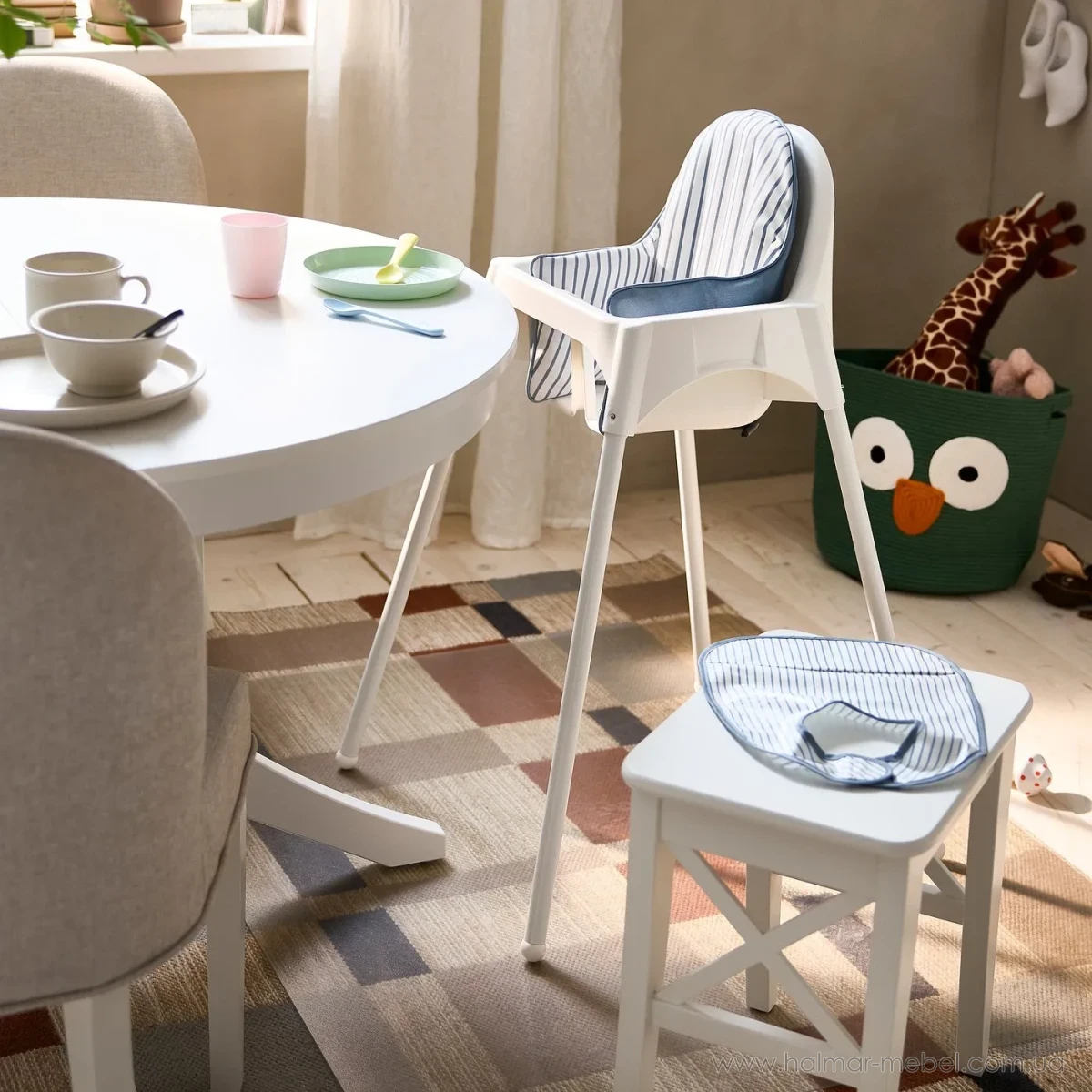 Табурет ROSENTORP IKEA белый Табурет ROSENTORP IKEA белый