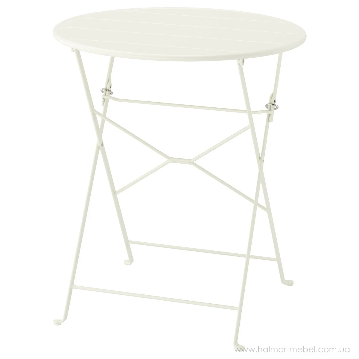 Стіл складний круглий SUNDSÖ IKEA кремовий Стіл складний круглий SUNDSÖ IKEA кремовий