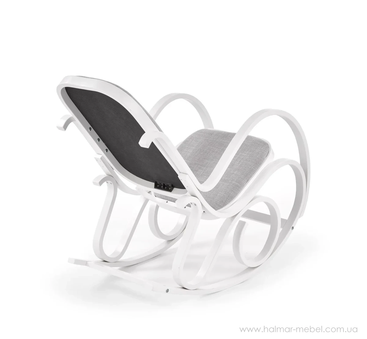Кресло-качалка MAX BIS PLUS HALMAR белый Кресло-качалка MAX BIS PLUS HALMAR белый