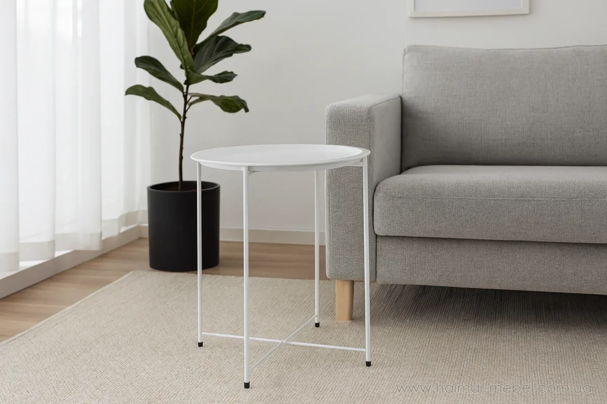 Стол кофейный Chomik белый Стол кофейный Chomik белый