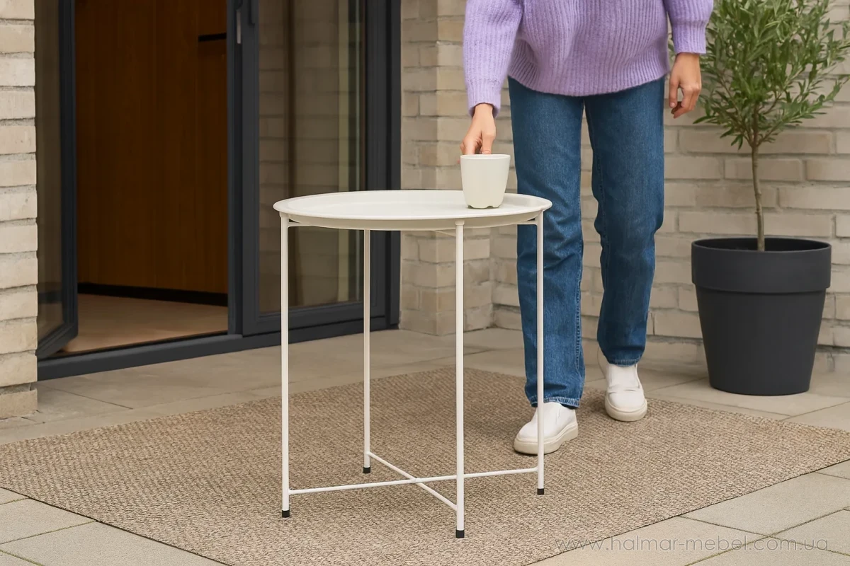 Стол кофейный Chomik белый Стол кофейный Chomik белый