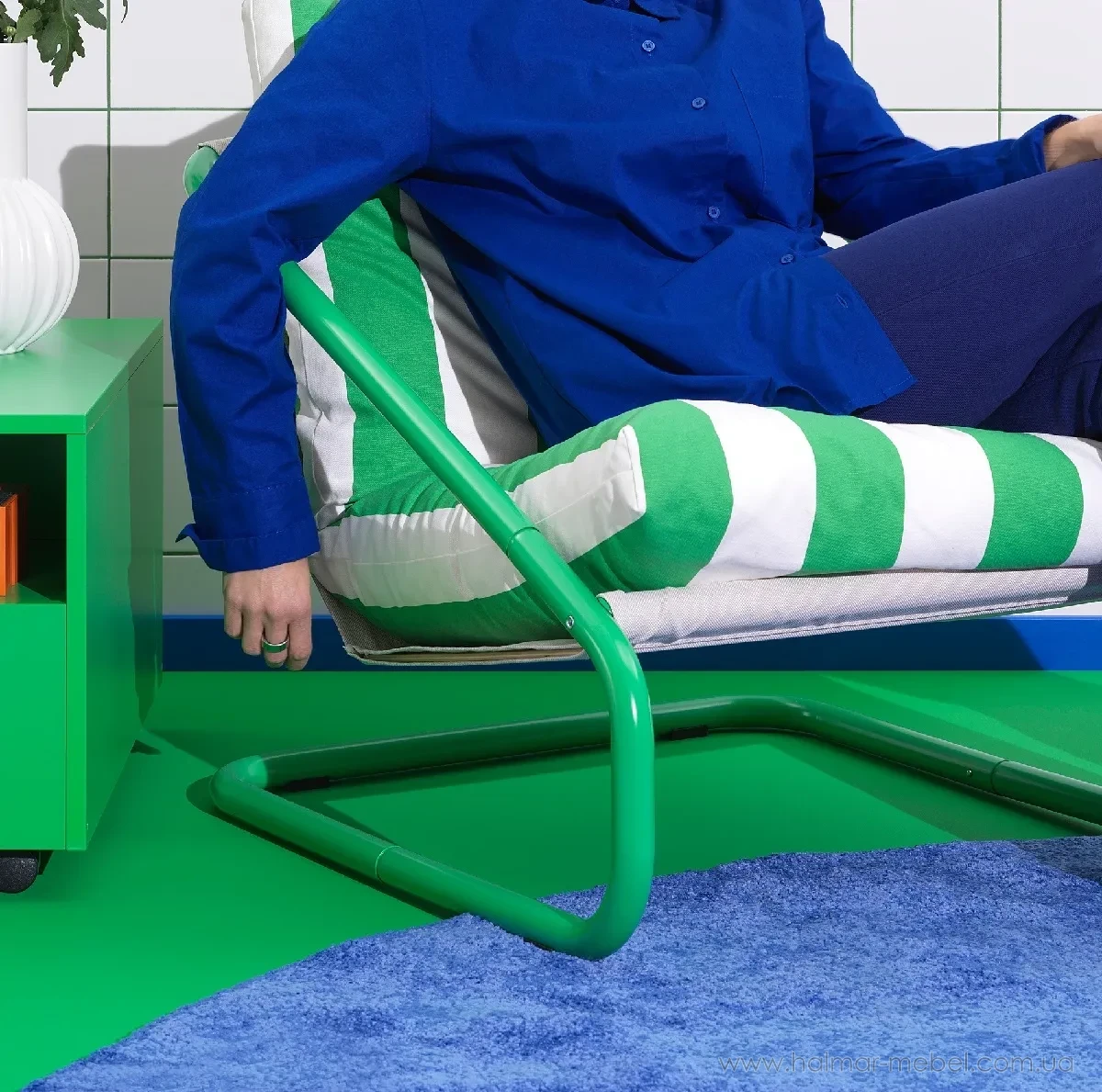 Крісло ÖNNESTAD IKEA зелений Крісло ÖNNESTAD IKEA зелений