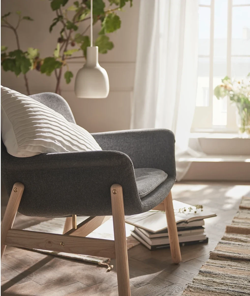 Крісло VEDBO IKEA темно-сірий Крісло VEDBO IKEA темно-сірий