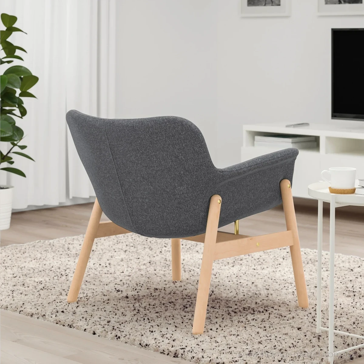 Крісло VEDBO IKEA темно-сірий Крісло VEDBO IKEA темно-сірий